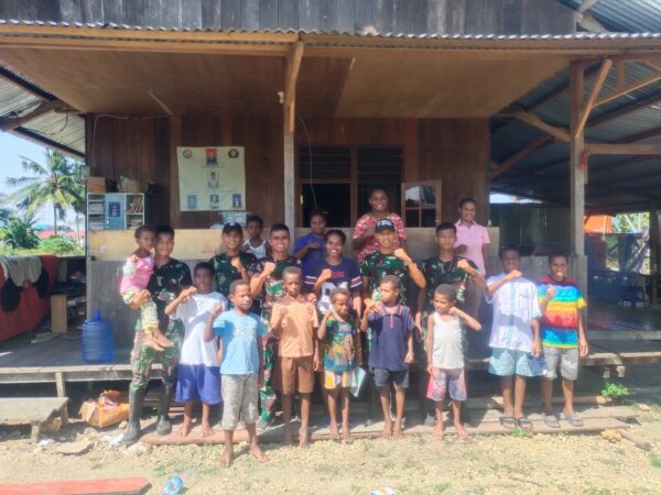 Peduli, Mencintai, Dan Berbagi Bersama Anak-anak Panti Asuhan di Wilayah Perbatasan Papua