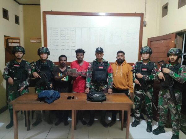 Jelang Natal, Satgas Yonif 122/TS Berhasil Amankan 200 Gram Narkoba jenis Ganja