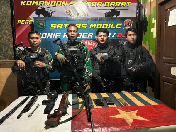 Apkam TNI-POLRI Berhasil Gagalkan Rencana Pembakaran Puskesmas Omukia Oleh KKB di Kabupaten Puncak