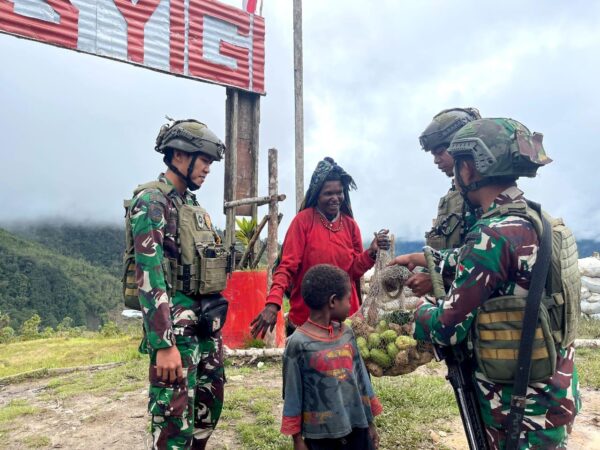 ROSITA TNI di Yigi Tambah Pendapatan Mama Papua