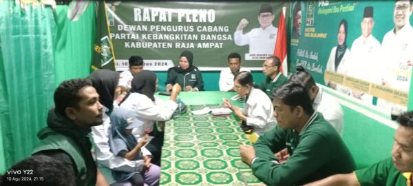 PKB Raja Ampat Mantap Dukung Muhaimin Iskandar Jadi Ketua Umum 2024-2029