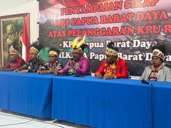 Diduga Langgar Kode Etik, MRP PBD Akan Laporkan KPU RI dan KPU PBD ke Bawaslu juga ke DKPP RI