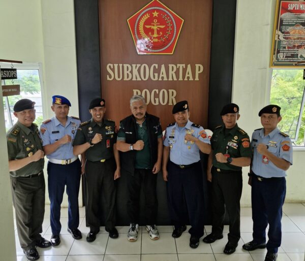 Kunker Perdana Kepala Staf Garnisun tetap II/Bdg ke Sub Kogartap 0606/Bogor