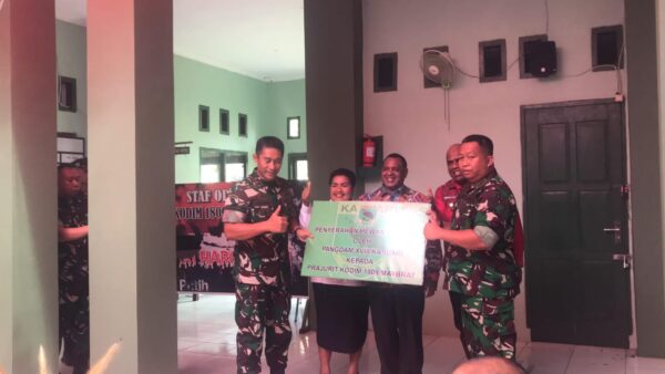 Kunker Pangdam Kasuari Ke Maybrat Berikan Kenyamanan dan Ketentraman, Inspirasi serta Semangat Dalam Pembangunan