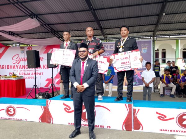 Aris Tangke, Sabet Juara Turnamen Billiard HUT Bhayangkara ke-79 Tingkat Polres Raja Ampat