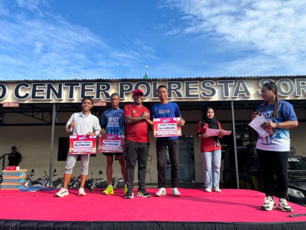 HUT Bhayangkara Ke-79 Dimeriahkan Prestasi! Atlet Lari Pasmar 3 Sabet Juara 1 di Bhayangkara Run 2025