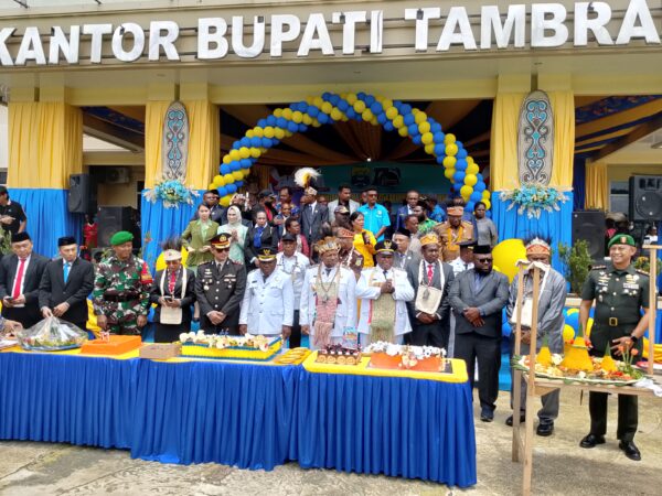 Gubernur dan Wakil Gubernur Papua Barat Daya Ucapkan Selamat HUT ke-17 Kabupaten Tambrauw: Momentum Menata Masa Depan Menuju Tambrauw Maju, Mandiri dan Sejahtera