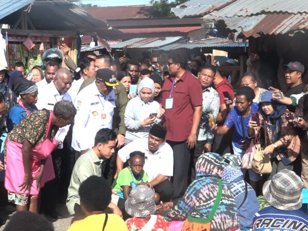 Mama-Mama Papua di Pasar Wosi Bangga Dikunjungi Wapres Gibran