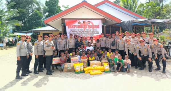 HUT Reserse ke-78 Tiga Direktur Reserse Sambangi Dua Panti Asuhan