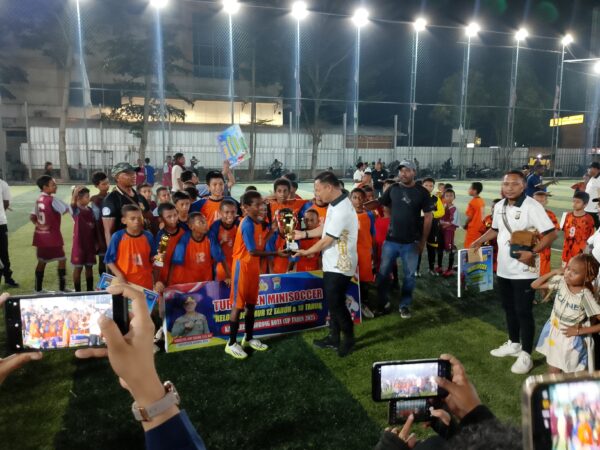 Turnamen Mini Soccer Kapolresta Sorong Kota Cup 2025 Resmi Ditutup