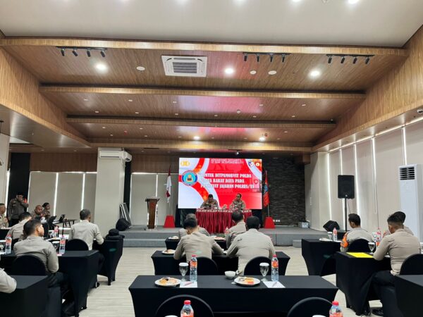 Ditpamobvit Polda Papua Barat Daya Gelar Bimtek bagi Pamobvit Polres/TA