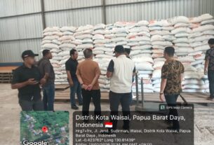 Satgas SABER Lakukan Pengecekan Harga Bahan Pokok di Pasar Kabupaten Raja Ampat