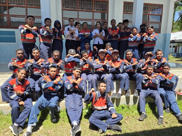 Dukung Peningkatan SDM Lokal, Pertamina EP Papua Field Terlibat sebagai Asesor UKK SMKN 1 Kota Sorong