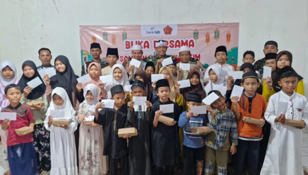 Sub Kogartap 0606/Bogor Gelar Buka Puasa Bersama Tokoh Masyarakat dan Santuni Anak Yatim