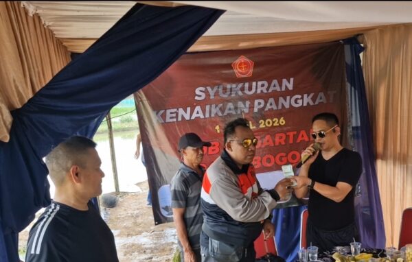 Syukuran Kenaikan Pangkat, Sub Kogartap 0606/Bogor Gelar Kebersamaan di Kolam Pancing