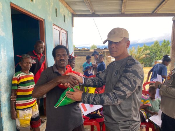 Polri Hadir Humanis, Satgas Ops Dofior Jaya Gelar Trauma Healing di Tambrauw