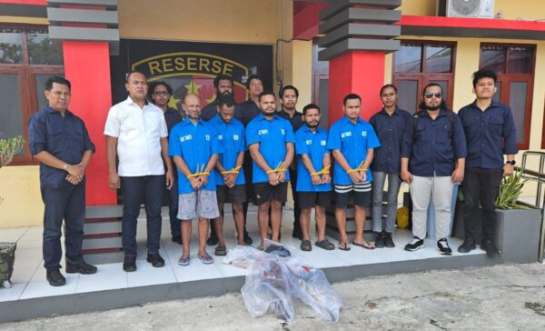 5 Tersangka Pengeroyokan Berujung Kematian Dilimpahkan ke Kejari Biak