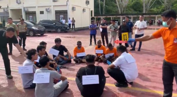 Polda Papua Barat Daya Gelar Rekonstruksi 17 Adegan Kasus Pembunuhan Berencana di Tambrauw