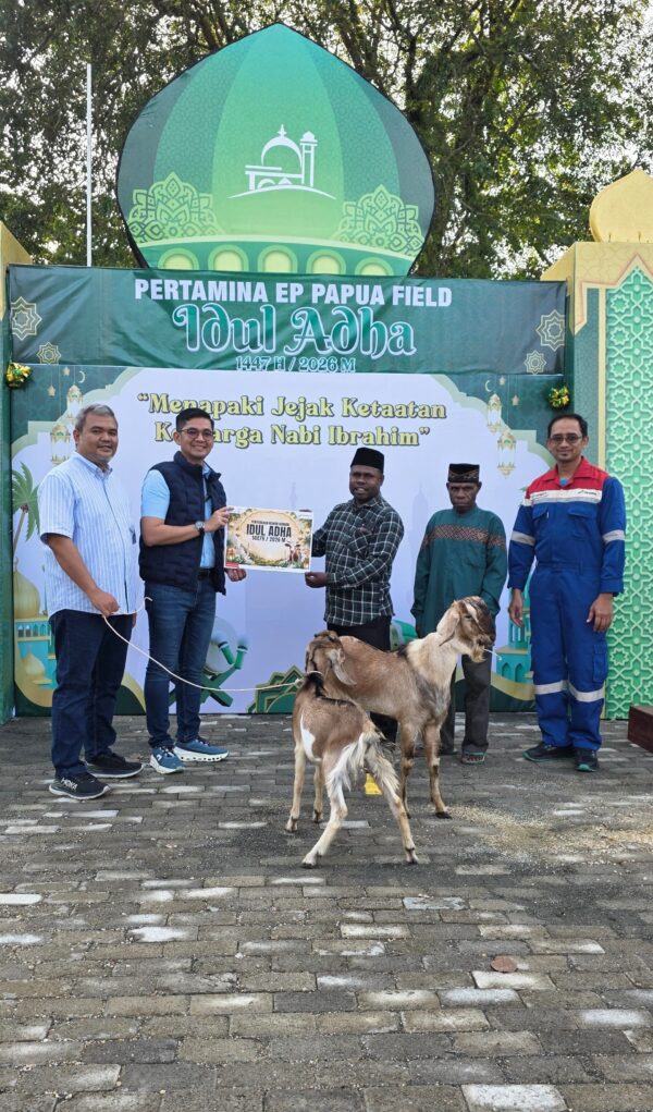 Pertamina EP Papua Field Gelar Salat Idul Adha 1447 H Bersama Pekerja dan Masyarakat di Sorong