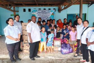 Dinas Sosial Papua Barat Salurkan Bantuan PHBS dan Pencegahan Stunting bagi Anak Terlantar di Tiga Panti Asuhan