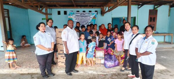 Dinas Sosial Papua Barat Salurkan Bantuan PHBS dan Pencegahan Stunting bagi Anak Terlantar di Tiga Panti Asuhan
