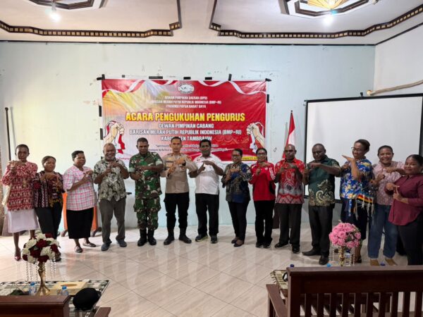 Pengurus DPC Barisan Merah Putih Kabupaten Tambrauw Resmi Dilantik, Siap Perkuat Persatuan dan Kebangsaan