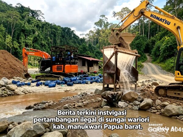 Diduga Beroperasi Tanpa Izin di Wasirawi, Aktivitas Tambang Emas Jadi Sorotan Warga