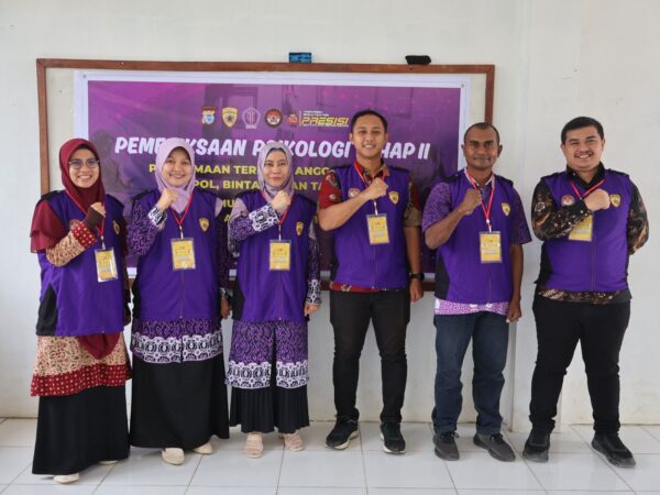 Pemeriksaan PMK dan Psikologi Tahap II Calon Bintara Polri T.A. 2026 Berjalan Lancar di Kabupaten Sorong