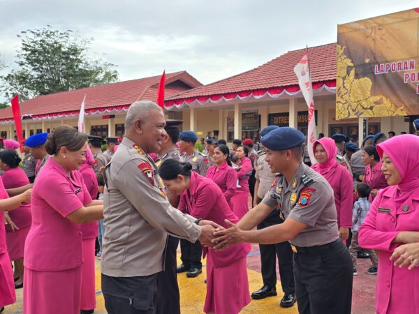 87 Personel Polda Papua Barat Daya Naik Pangkat, Wakapolda Pimpin Langsung Upacara Kenaikan Pangkat
