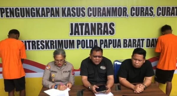 Press Release Serentak, Polda Papua Barat Daya Ungkap 27 Kasus Kejahatan 3C Selama Mei–Juni 2026