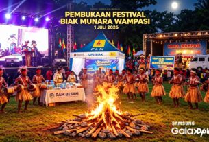 Pecah! Biak Numfor Raih Sertifikat Karisma Event Nusantara, Festival Biak Munara Wampasi 2026 Resmi Mendunia