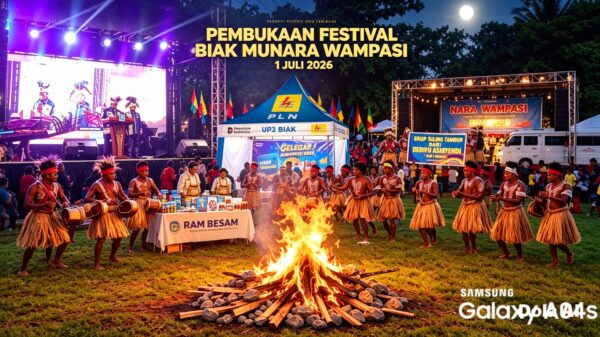 Pecah! Biak Numfor Raih Sertifikat Karisma Event Nusantara, Festival Biak Munara Wampasi 2026 Resmi Mendunia