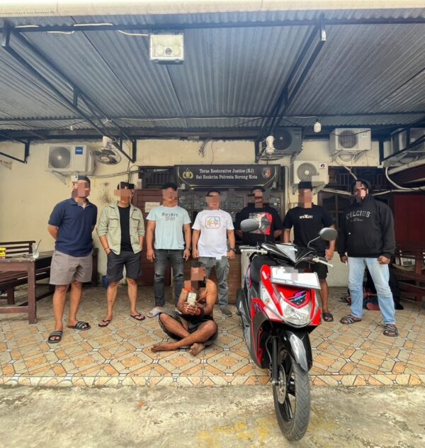 Tim Mangewang Polresta Sorong Kota Ringkus Pelaku Curas, Kapolresta Tegaskan Komitmen Berantas Kejahatan Jalanan