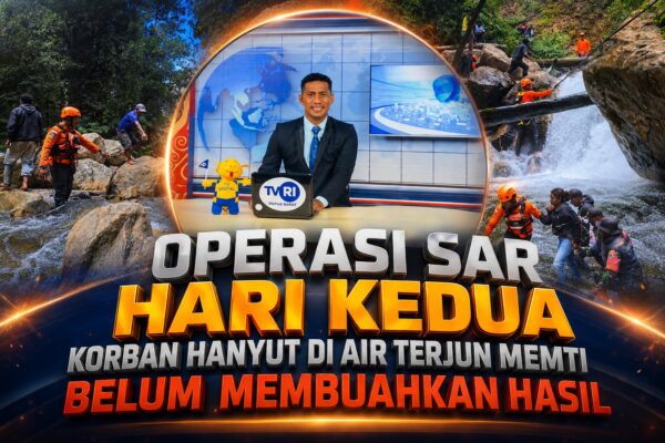 Operasi SAR Hari Kedua Korban Hanyut di Air Terjun Memti Belum Membuahkan Hasil