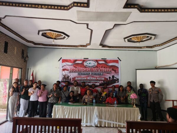 Barisan Merah Putih Tambrauw Gelar Sosialisasi Bela Negara, Tanamkan Semangat Nasionalisme bagi Generasi Muda