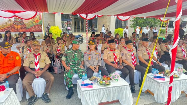 Dirbinmas Polda Papua Barat Daya Hadiri Pelepasan Kontingen Pramuka ke Jambore Nasional XII Tahun 2026