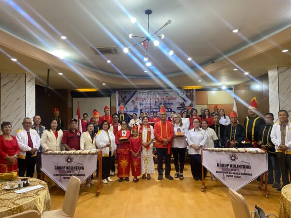 KKK Papua Barat Gelar Ibadah Syukur, Apresiasi Bantuan Kolintang dari Gubernur Sulawesi Utara