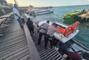 Tourist Police Ditpolairud Polda Papua Barat Daya Perketat Pengamanan Dermaga, Wisatawan Merasa Lebih Aman