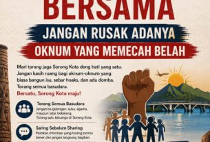 Polda Papua Barat Daya Tegaskan: Jangan Beri Ruang Provokasi dan Hoaks, Persatuan Sorong Harus Dijaga