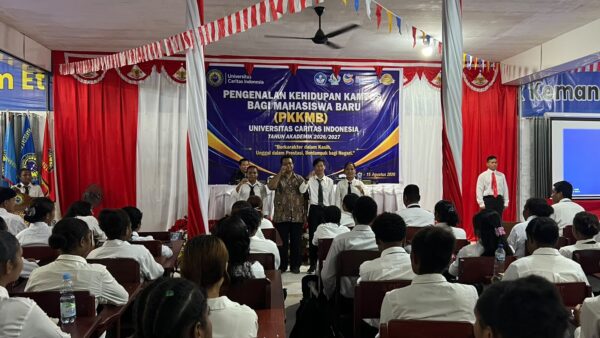224 Mahasiswa Baru Ikuti PKKMB UNCRI 2026, Wakil Rektor Tegaskan Disiplin dan Larangan Miras