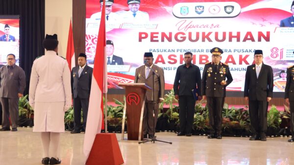 Kapolda PBD Hadiri Pengukuhan Paskibraka, Siap Kibarkan Merah Putih di HUT RI ke-81
