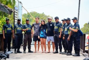 Tourist Police Polda Papua Barat Daya Hadir di Raja Ampat, Polisi Tak Hanya Jaga Keamanan tapi Dekat dengan Wisatawan