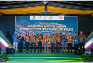 Coating 5.700 Sambungan Pipa Tangguh UCC Rampung, Industri Nasional Tunjukkan Kapasitas