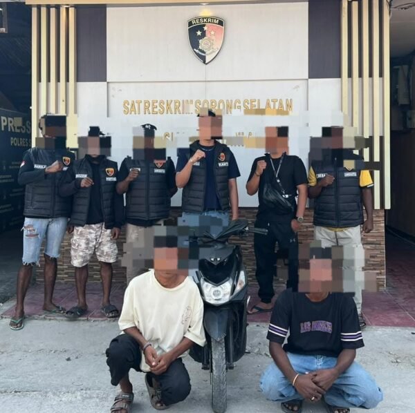 Dua Pelajar Diduga Terlibat Pencurian, Resmob Polres Sorong Selatan Amankan Motor Mio M3