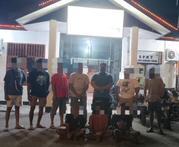 Tiga Terduga Pengeroyok di Sorong Timur Diciduk, Korban Dibacok Parang hingga Luka Serius