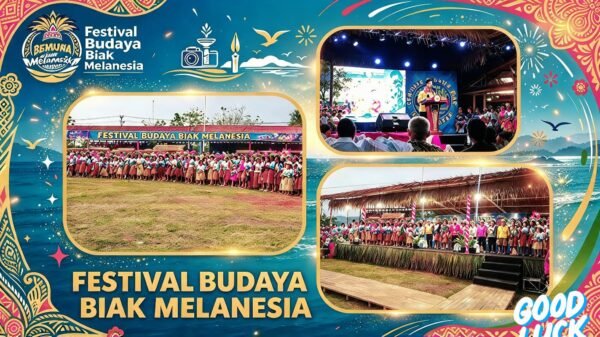 Ribuan Warga Padati Pembukaan Festival Budaya Biak Melanesia 2026, Bupati Markus: Budaya Adalah Jati Diri Kita