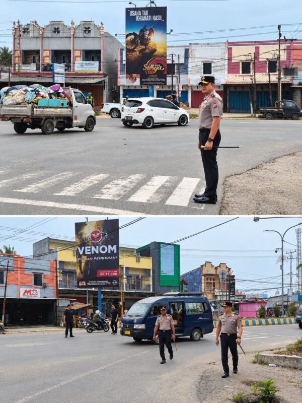 Kapolda dan Wakapolda Papua Barat Daya Turun ke Jalan, Atur Lalu Lintas Pagi di Aimas dan Km 10