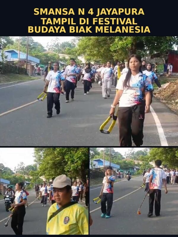139 Personel Marching Band SMAN 4 Jayapura Siap Tampil di Festival Budaya Biak Melanesia 2026