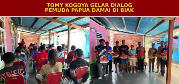 Jelang Sumpah Pemuda ke-98, Tomy Kogoya Gaungkan Persatuan dan Perdamaian dari Biak