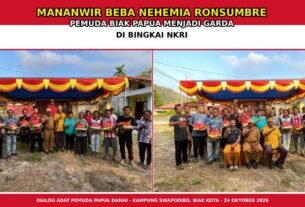 Jelang Sumpah Pemuda ke-98, Nehemia Ronsumbre Ajak Pemuda Papua Jaga Adat dan Lawan Hoaks